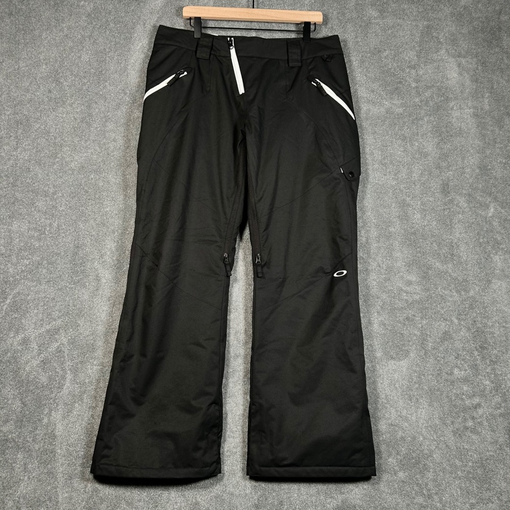Oakley Snowboard Ski Pants Thinsulate Insulated Black Regular Fit Mens Large